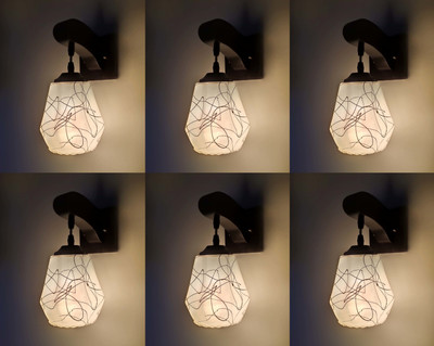 PR Prashant Swing Arm Wall Light Wall Lamp Without Bulb(Pack of 6)