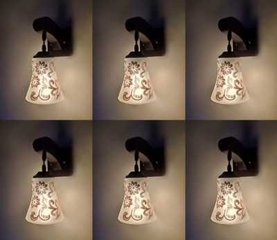PR Prashant Swing Arm Wall Light Wall Lamp Without Bulb(Pack of 6)