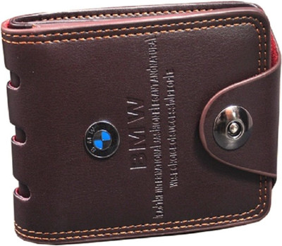 ESTILO FLEM Men Casual Brown Artificial Leather Wallet(6 Card Slots)