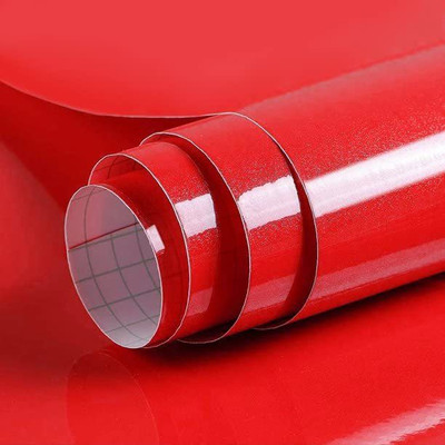 SUNBIRD Abstract Red Wallpaper(121 cm x 60 cm)