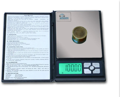 NIBBIN Electronic DIGITAL Scale,Notebook (500 gram x 0.01 Gram) Digital Jewellery Weighing Scale, Gold & Silver Ornaments Weight Measuring Machine Portable Weighing Scale for homes and professionals Weighing Scale ,(TM-C2) Weighing Scale (Black) Weighing Scale(Black)