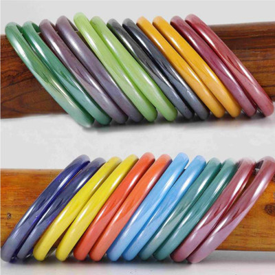 ANWESHAS Glass Bangle Set(Pack of 24)
