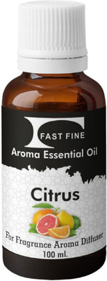 FAST FINE Citrus Aroma Diffuser Essential oil Pure 100 ML (Pack of 1)(100 ml)