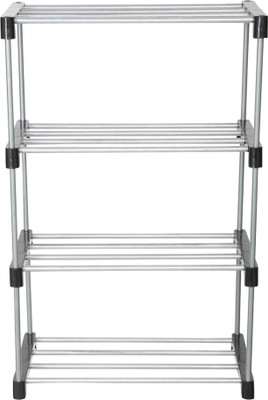 Flipkart Perfect Homes Studio Metal Open Book Shelf(Finish Color - Black, DIY(Do-It-Yourself))