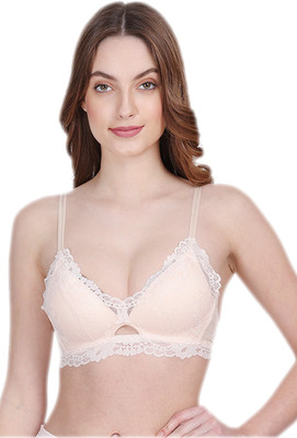 AMOUR SECRET PD9065 Women Full Coverage Lightly Padded Bra(Beige)