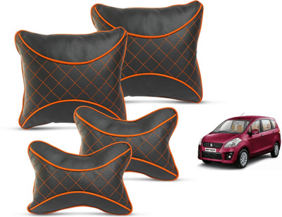 MOCKHE Multicolor Leatherite Car Pillow Cushion for Maruti Suzuki(Square, Pack of 4)