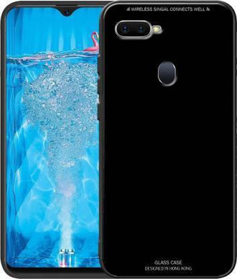 Nice Assoseries HUB Back Cover for OPPO F9 Pro, OPPO A5S, OPPO A12, OPPO U1(Black, Grip Case)