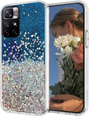 KC Back Cover for Mi Redmi Note 11T 5G, Poco M4 Pro 5G(Blue, 3D Case, Silicon, Pack of: 1)