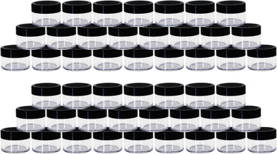 nsb herbals Plastic Utility Container  - 15 ml(Pack of 48, Black)