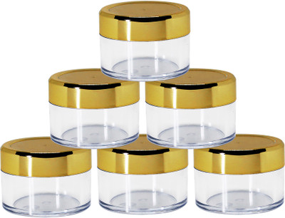 nsb herbals Gold Plated Utility Container  - 15 ml(Pack of 6, Gold)
