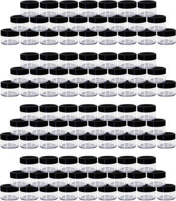 nsb herbals Plastic Utility Container  - 15 ml(Pack of 96, Black)