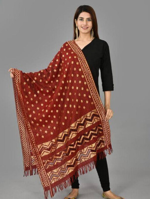 Harshiv Enterprise Pure Cotton Woven Women Dupatta