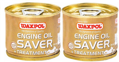 waxpol Engine Oil Saver+Treatment High-Mileage Engine Oil(100 ml, Pack of 2)