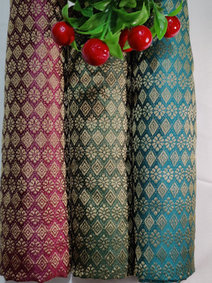 Bulwork Impex Brocade Self Design Blouse Material