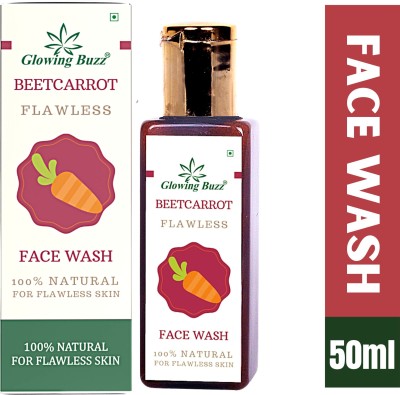 Glowing Buzz Ayurveda Natural hand made face wash with vegetables and fruits (50ml) - Glow Buzz Face Wash(50 ml)