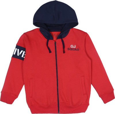 GINI & JONY Full Sleeve Solid Baby Boys Jacket