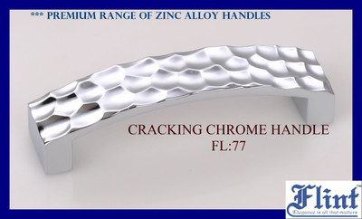 Flint FL : 77 160MM Zinc Cabinet/Drawer Handle(Silver Pack of 1)