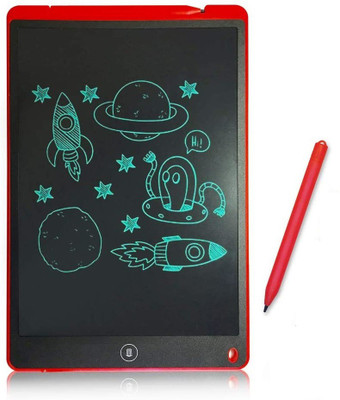 Prekrasna LCD Writing Slate Digital Notepad with Pen 8.5 Inch Screen Tablet for Kids.(Red)