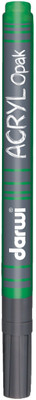 Darwi Acryl Opak Acrylic Paint Marker - 1mm Thin Tip (3 ml) - Dark Green - Belgium(Set of 1, Dark Green)