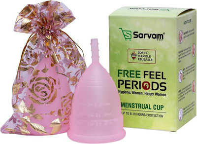 SARVAM CART Medium Reusable Menstrual Cup(Pack of 1)