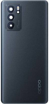 Purplesavvy OPPO Reno 6 Pro (Glass) With Camera Lenses Back Panel(Aurora)