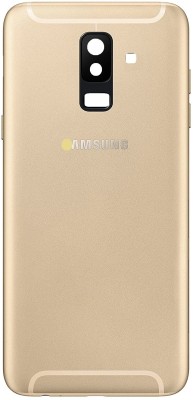 Sandreezz Samsung Galaxy A6 Plus / SM-A605 (with Proper Logo) Back Panel(Gold)