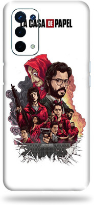 OggyBaba Oppo A74 5G Mobile Skin(Poster Art Multicolor Skin With Ultra Matte Finish)