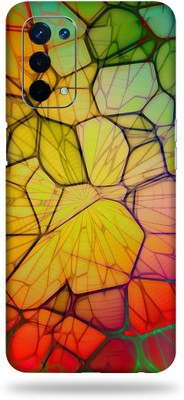 OggyBaba Oppo A74 5G Mobile Skin(Colorful Abstract Multicolor Skin With Ultra Matte Finish)