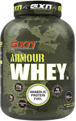 GXN NUTRITION Armour Muscle Whey Protein For Strength & Stamina MochaCappuccino 4lbs Weight Gainers/Mass Gainers(2 kg, Mocha Cappuccino)