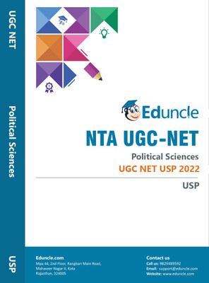 NTA UGC NET/JRF Political Sciences USP (Unit Wise Solved Papers)(Perfect Paper Back, Eduncle)