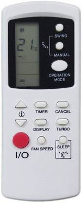 Cezo AC Remote Compatible for (GZ01-BEJ0-000) AC HAIER Remote Controller Haier Remote Controller(White)