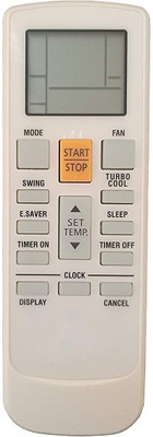 BhalTech 231T AC Compatible for  Toshiba AC Remote Controller(White)
