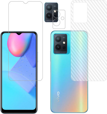 Vatsin Front and Back Screen Guard for ViVO Y75 5G(Pack of 3)