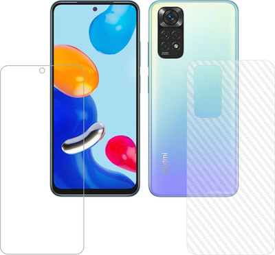 Ten To 11 Front and Back Screen Guard for Redmi Note 11(Pack of 2)