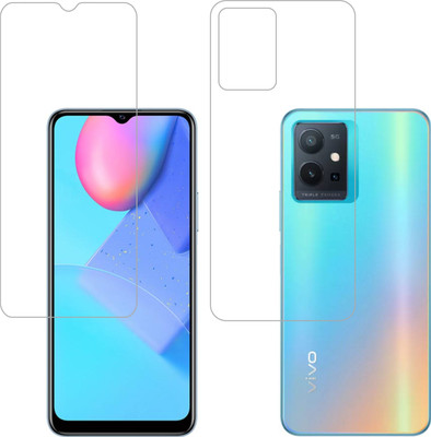 Ten To 11 Front and Back Tempered Glass for iQOO Z6(Pack of 2)