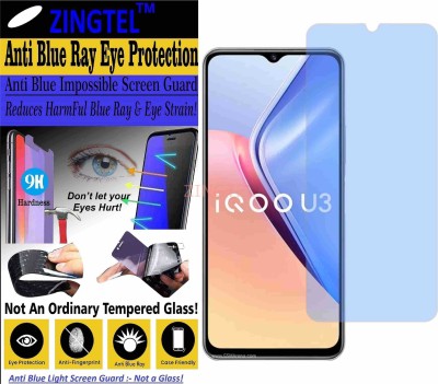 ZINGTEL Impossible Screen Guard for VIVO IQOO U3 (Impossible UV AntiBlue Light)(Pack of 1)