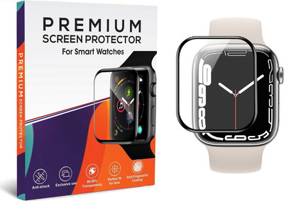 MAXEZE Tempered Glass Guard for Apple Watch Series 7 45mm(Pack of 1)