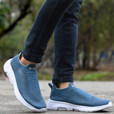 BIRDE Stylish Comfortable Lightweight, Memory Foam Insole Socks Sports Running shoes Walking Shoes For Men(Blue)