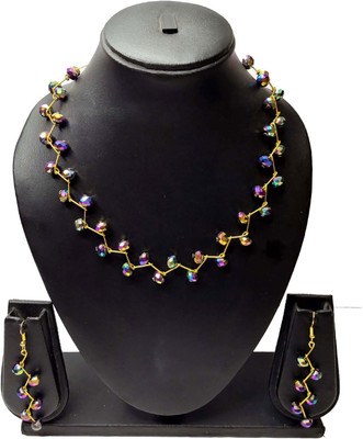 UTTARAI Alloy Multicolor Jewellery Set(Pack of 1)