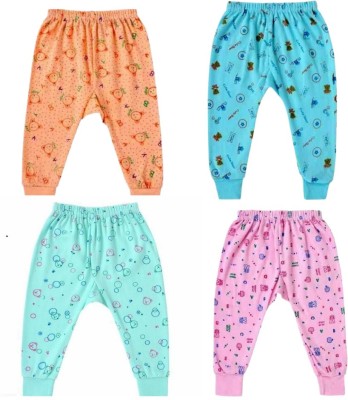 dayaku Track Pant For Baby Boys & Baby Girls(Multicolor, Pack of 4)