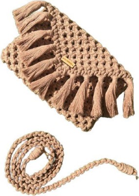 mybutterflycrafts Multicolor Sling Bag Macrame women stylish handmade sling trendy cross body branded purse for girls