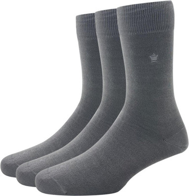 LOUIS PHILIPPE Men Solid Calf Length(Pack of 3)