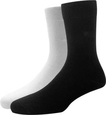LOUIS PHILIPPE Men Solid Calf Length(Pack of 2)