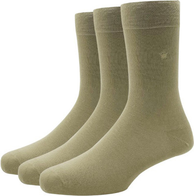LOUIS PHILIPPE Men Solid Calf Length(Pack of 3)