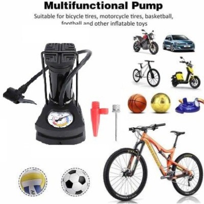 ERetailMart 150 psi Tyre Air Pump for Car & Bike