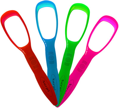 Nurpi Plastic Tongue Cleaner(Pack of 4)