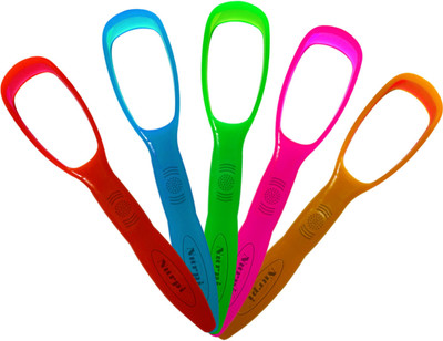 Nurpi Plastic Tongue Cleaner(Pack of 5)