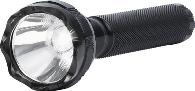 Care 4 Rechargeable led flashlight Torch(Black, 15 cm, Rechargeable)