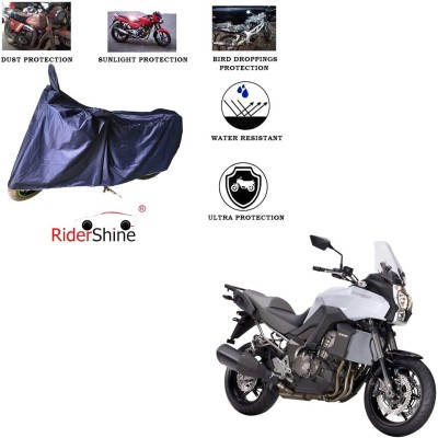 RiderShine Two Wheeler Cover for Kawasaki(Versys 1000, Blue)