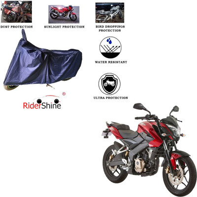 RiderShine Two Wheeler Cover for Bajaj(Pulsar 150, Blue)